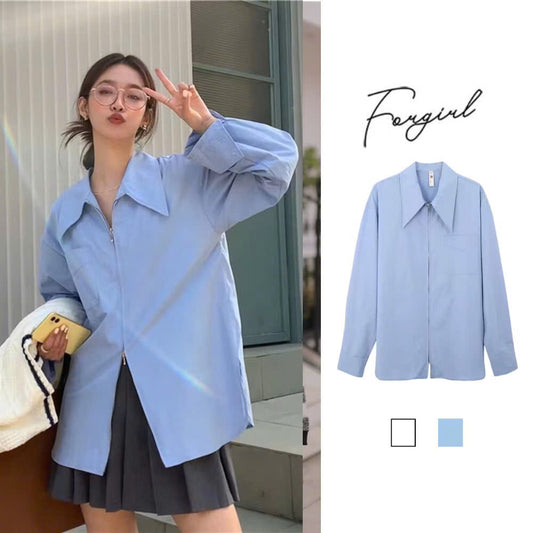 Women's Double-Zipper Shirt